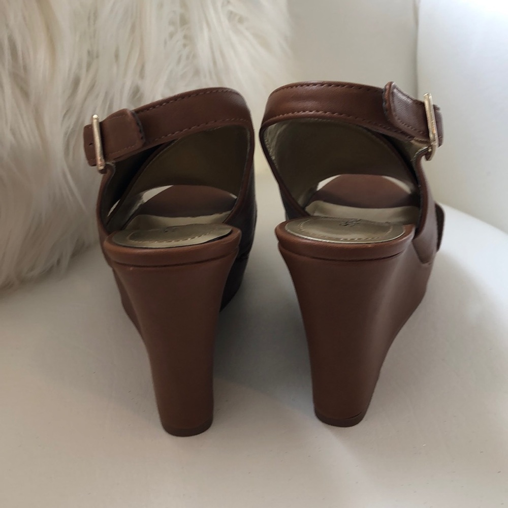 Leather Wedges - Picture 3 of 4
